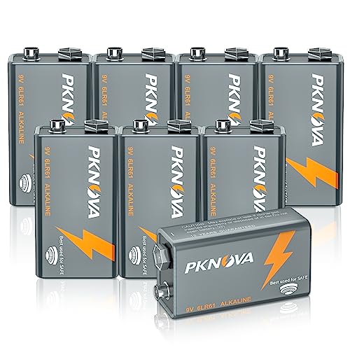Allmax 9V Maximum Power Alkaline Batteries (4 Count) – Ultra Long-Lasting,  7-Year Shelf Life, Leakproof Design, Maximum Performance