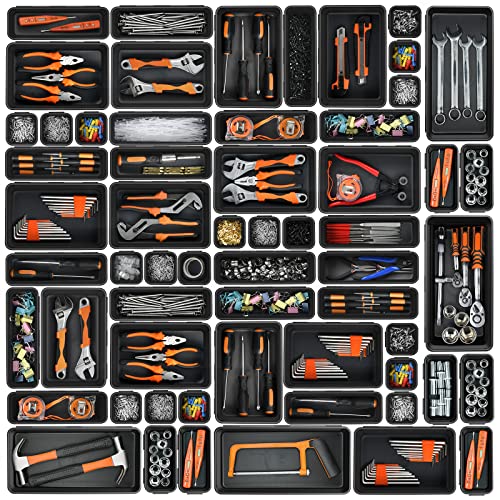 A-LUGEI Tool Box Organizer Tray Divider Set