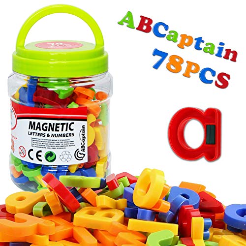 ABCaptain Magnetic Letters Numbers Fridge Magnets