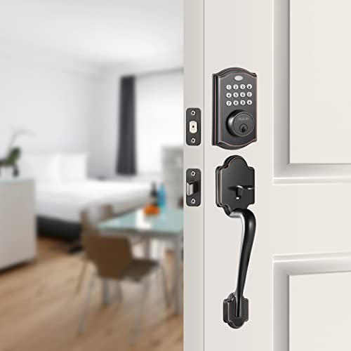 AboLife Electronic Keypad Deadbolt - Black