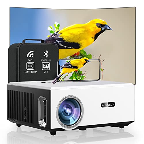 ABoolon 4K WiFi Projector with Bluetooth