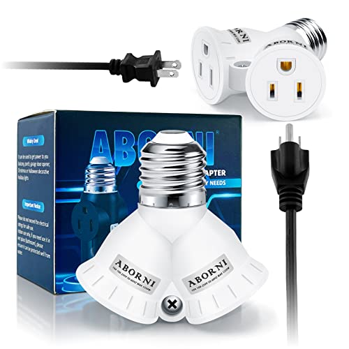 ABORNI Light Socket Plug Adapter