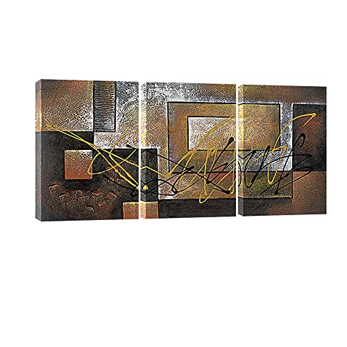 Abstract Brown Landscapes Canvas Prints