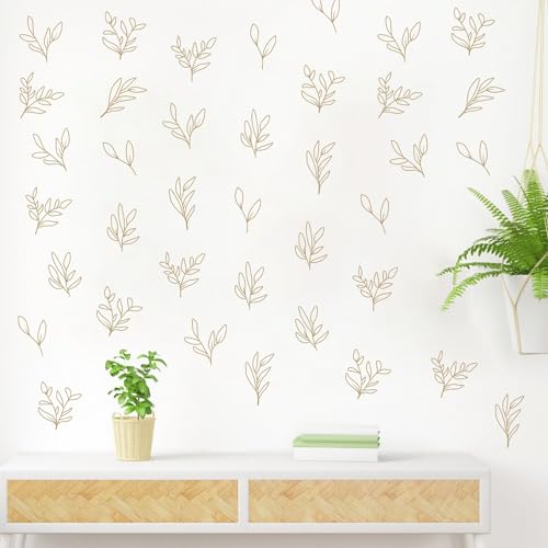 Abstract Leaf Wall Decals