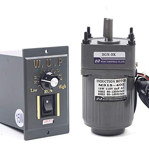 AC Gear Motor with Variable Speed Reduction Controller