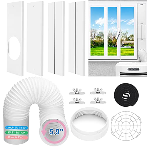 AC Window Kit with Adjustable Window Seal