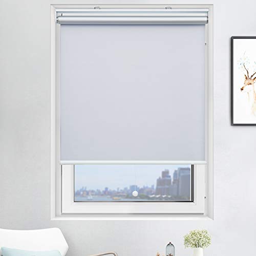 Acholo Blackout Roller Shades Cordless Window Blinds