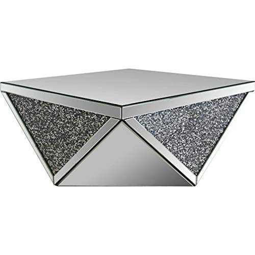 Acme Furniture Mirrored Accent Coffee Table