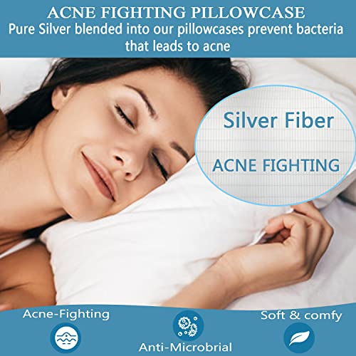 Acne Pillowcase with Silver Technology