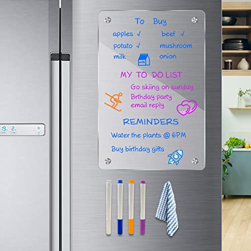 Acrylic Magnet Calendar for Refrigerator