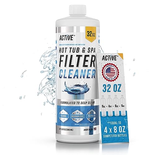 AquaDoc Jetted Bathtub Cleaner - Bathtub Jet Cleaner & Spa Cleaner Chemical  - Fast Acting Jetted Tub Cleaner - Recommended Jet Tub Cleaner for Bathtub