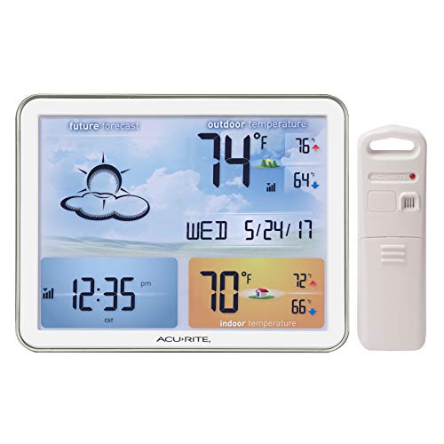 AcuRite 02081M Weather Station with Jumbo Display and Atomic Clock