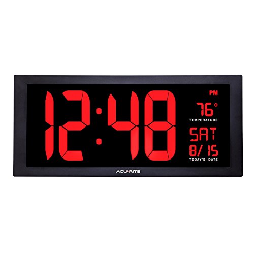 AcuRite Large LED Wall Clock