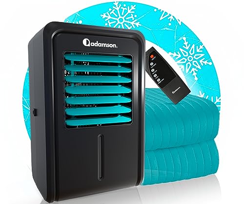 Adamson AquaCool Twin Bed Cooling System with 100% Cotton Pad