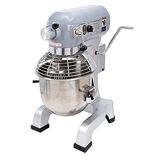 Adcraft BDPM-20 20-Qt Planetary Mixer with Safety Guard, Stainless Steel