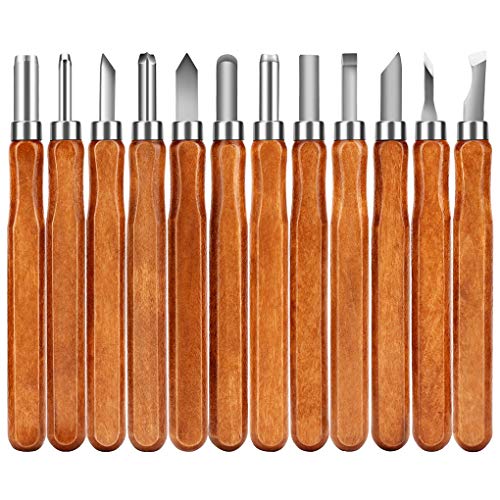 Adevena Wood Carving Tools Set