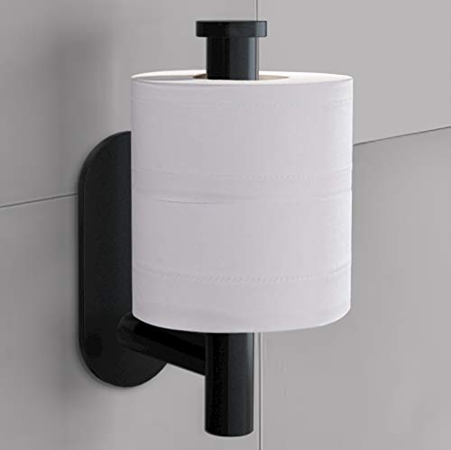 Command Toilet Paper Holder Satin Nickel with Water Resistant Command  Strips, Rust Resistant Bathroom Organizer