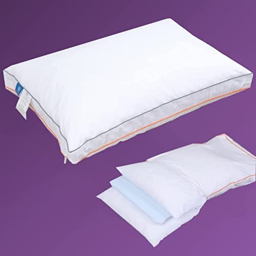 Adjustable 3 Layer Memory Foam Bed Pillow