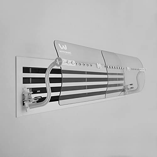 Adjustable AC Air Deflector for Central Air Conditioners