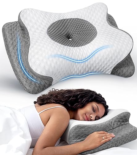 Adjustable Cervical Pillow for Neck Support & Pain Relief