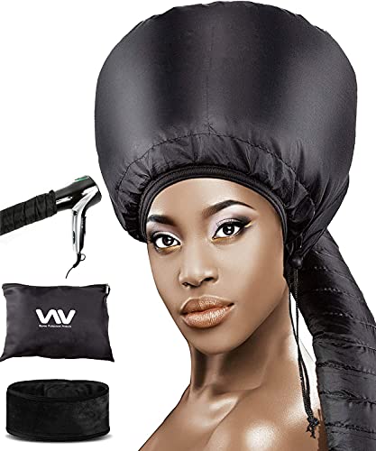 Adjustable Hooded Bonnet for Hand Held Hair Dryer
