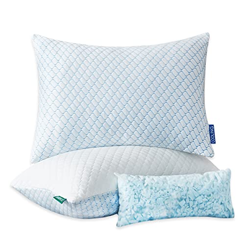Adjustable Memory Foam Cooling Pillows for Sleeping