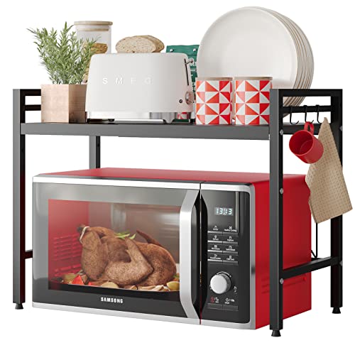 Adjustable Microwave/Toaster Shelf Heavy Duty Stand