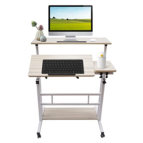 Adjustable Mobile Stand Up Desk