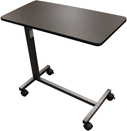 Adjustable Non Tilt Top Overbed Table