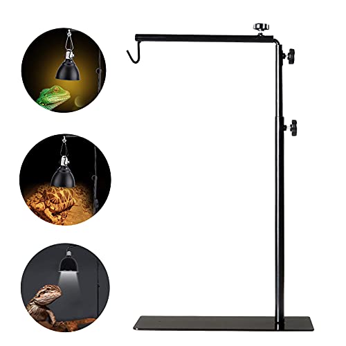 Adjustable Reptile Lamp Stand