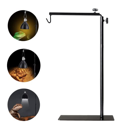 Adjustable Reptile Lamp Stand for Reptile Terrarium Heating Light