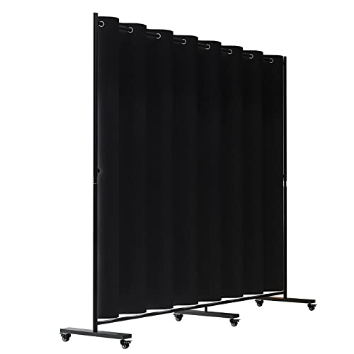 Adjustable Room Divider with Blackout Curtain - Privacy Solution