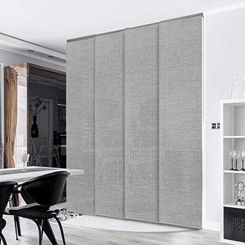 Adjustable Sliding Panel Hanging Room Dividers