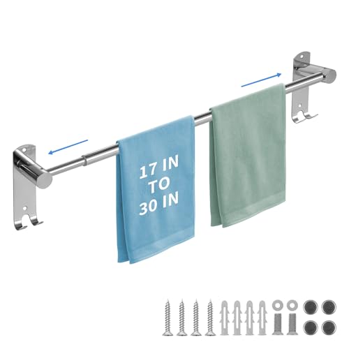 Adjustable Towel Rack for Stylish Bathroom Storage