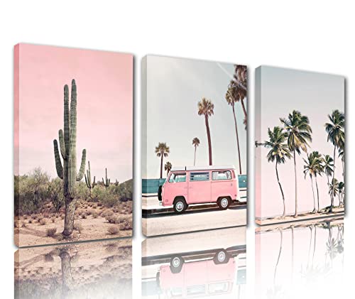 Adorable Beach Palm Trees Canvas Paintings for Home Decor