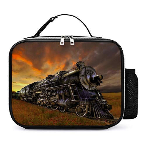 Aeoiba Insulated Steam Train Lunch Box: Durable and Spacious