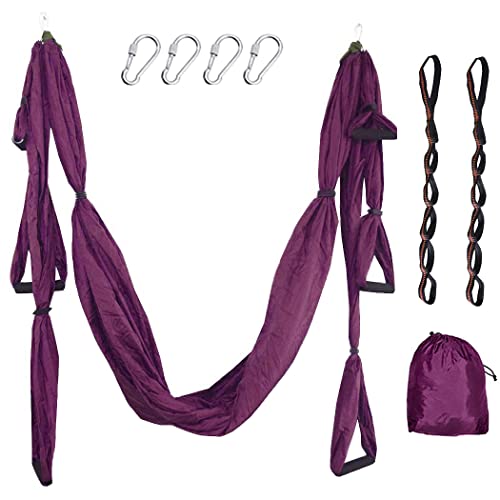 Aerial Yoga Swing Set with Extensions Straps