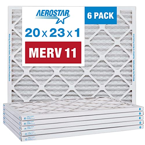Aerostar 20x23x1 MERV 11 Pleated Air Filter
