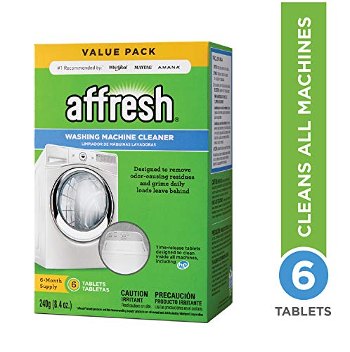 Affresh Washer Cleaner: Front & Top Load, HE, 6 Tablets