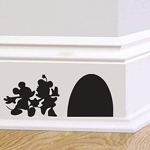 Disney Mickey Mouse Hole Wall Decals [9.5" x 4.5"] by SmartDistributors