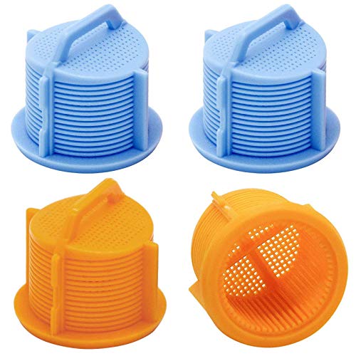 AGM73269501 Washer Water Inlet Valve Filter Screen by Beaquicy - Fits for Ken-more L-G Washing Machine - Replaces 1810261 AP5202486 PS3618281 EAP3618281 - Inlet Valve Filter Screen for 4 Pack Set