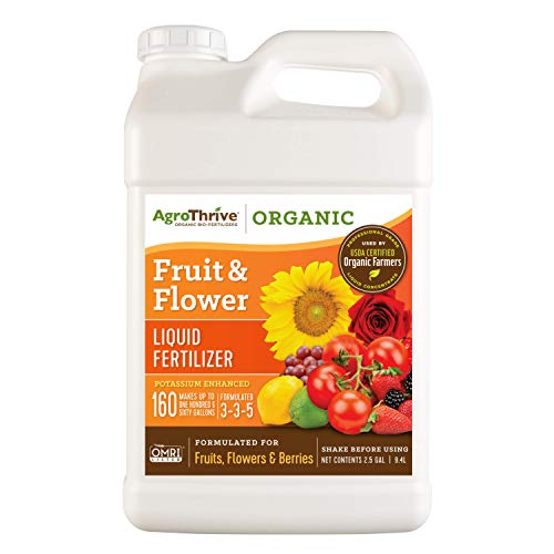 AgroThrive Organic Liquid Fertilizer - 3-3-5 NPK for Plants