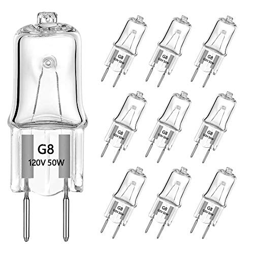 AHEVO G8 Light Bulbs - Under Cabinet Lighting Replacements, 10 Pack