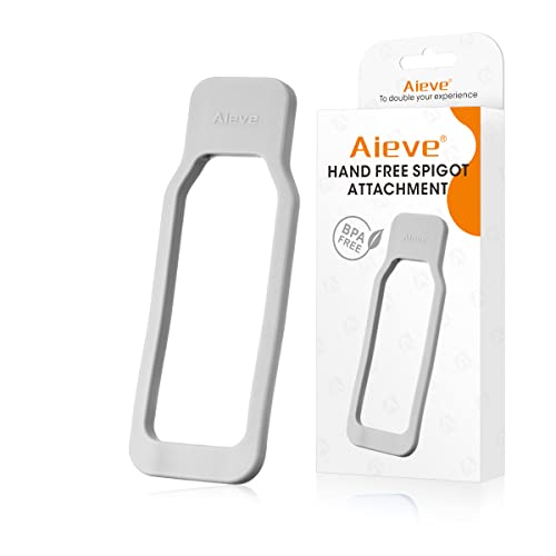 AIEVE Hand Free Faucet Attachment with Brita XL Water Filter Dispenser
