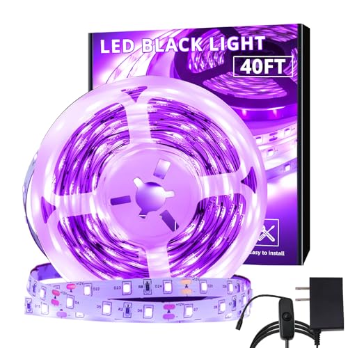 aiinnew 40ft LED Black Light Kit