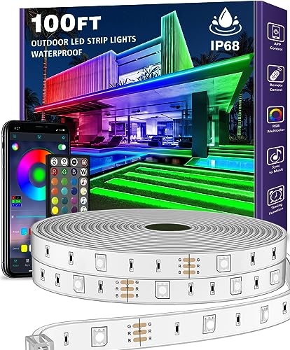 AILBTON 100ft Outdoor LED Strip Lights