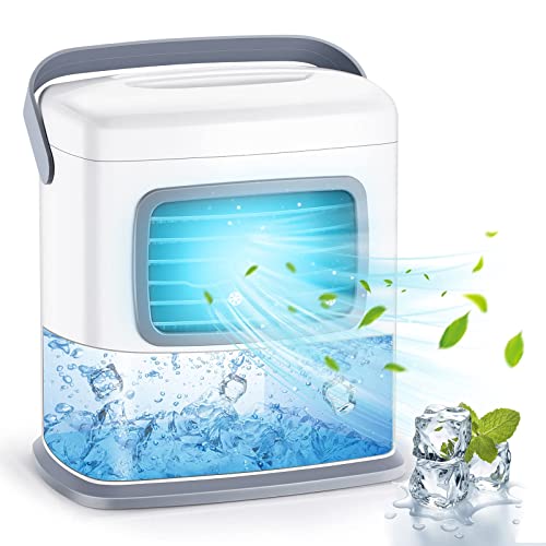Trustech 3-in-1 Portable Air Cooler with Timer, 500mL Water Tank