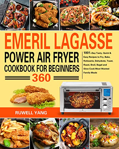 THE ULTIMATE EMERIL LAGASSE POWER AIR FRYER 360 PLUS COOKBOOK 2023 NEW  EXPEDITED