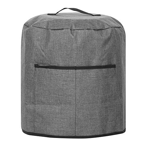Agatige Round Air Fryer Dust Cover with Pockets and Handle