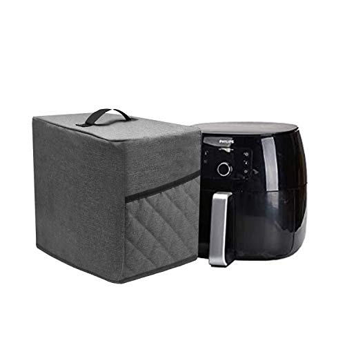 Air Fryer Dust Cover with 2 Accessory Pocket
